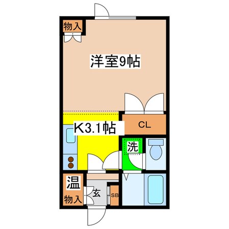 シャルムＳＯＩ２の物件間取画像